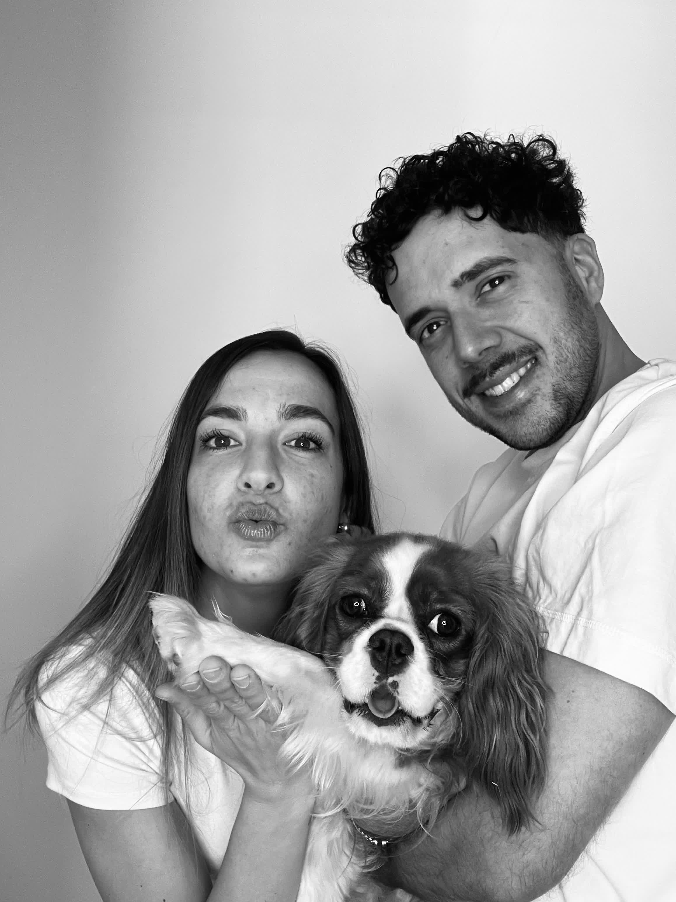 Arianna e Michele in un ritratto ravvicinato